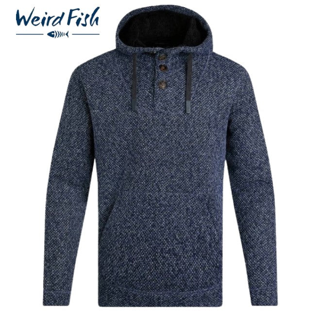 Weird Fish Compton Borg Hoodie Navy