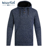 Weird Fish Compton Borg Hoodie Navy