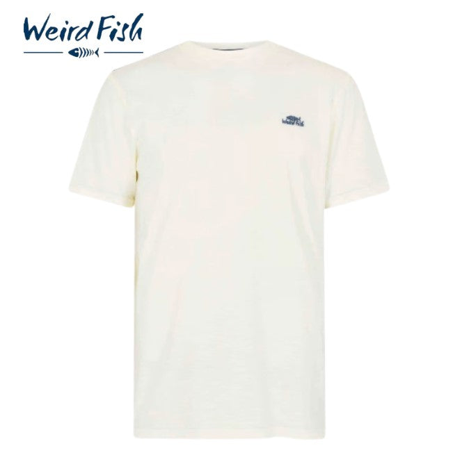 Weird Fish Dusty White T-Shirt White