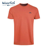 Weird Fish Fished Organic Crew Neck Tee Red