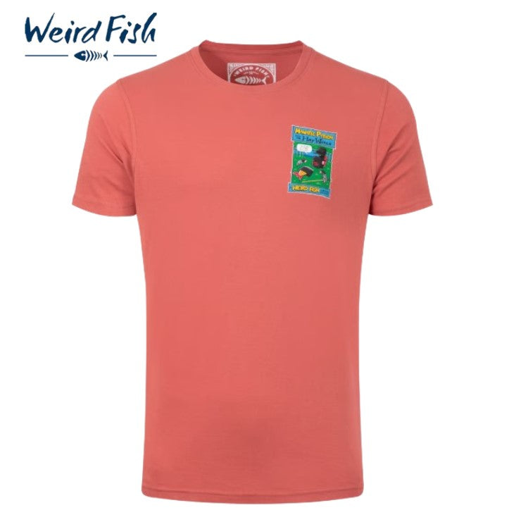 Weird Fish Holy Whale Artist Red Tee Red