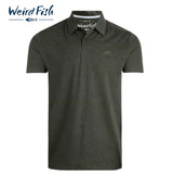 Weird Fish Jetstream Fir Green Polo Green