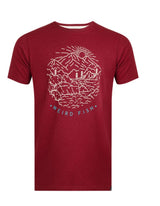 Weird Fish Lakes & Peaks Foxberry Tee Red