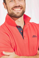 Weird Fish Miles Radical Red Polo Red