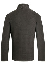 Weird Fish Dark Grey 1/4 Zip Fleece Grey