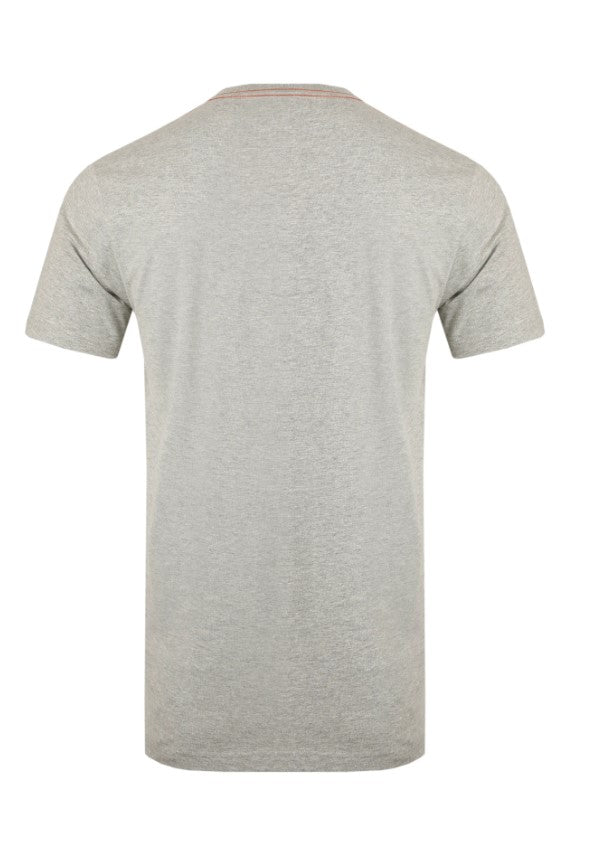 Weird Fish Surf Scene Grey Marl Tee Light Grey