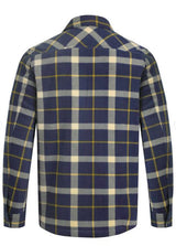Weird Fish Tyburn Fleece Navy Shacket Navy