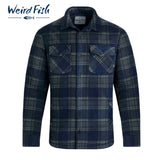 Weird Fish Tyburn Navy Shacket Navy