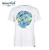Weird Fish White Vortex Graphic T-Shirt White