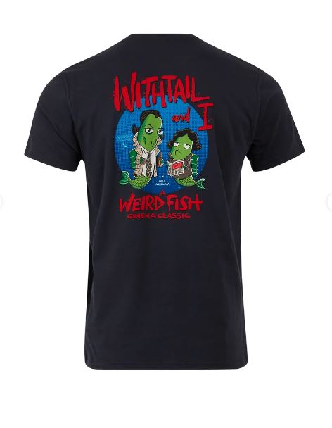 Weird Fish Withtail & I Artist T-Shirt Navy