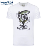 Weird Fish Bait And Tackle Cotton Tee White