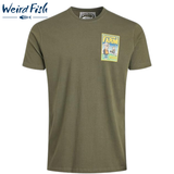 Weird Fish Barksons Farm Green T-Shirt Green
