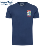 Weird Fish Cod Dwarf Artist Logo Tee Navy
