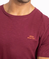 Weird Fish Fished Organic Cherry T-Shirt Red
