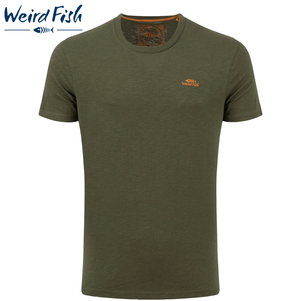 Weird Fish Fished Organic Fir Green Tee Green