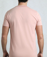 Weird Fish Hanng Loose Logo T-Shirt Pink