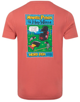 Weird Fish Holy Whale Artist Red Tee Red