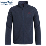Weird Fish Merrill Full Zip Navy Fleece Navy
