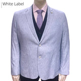 White Label Joshua Linen Mix Jacket Blue