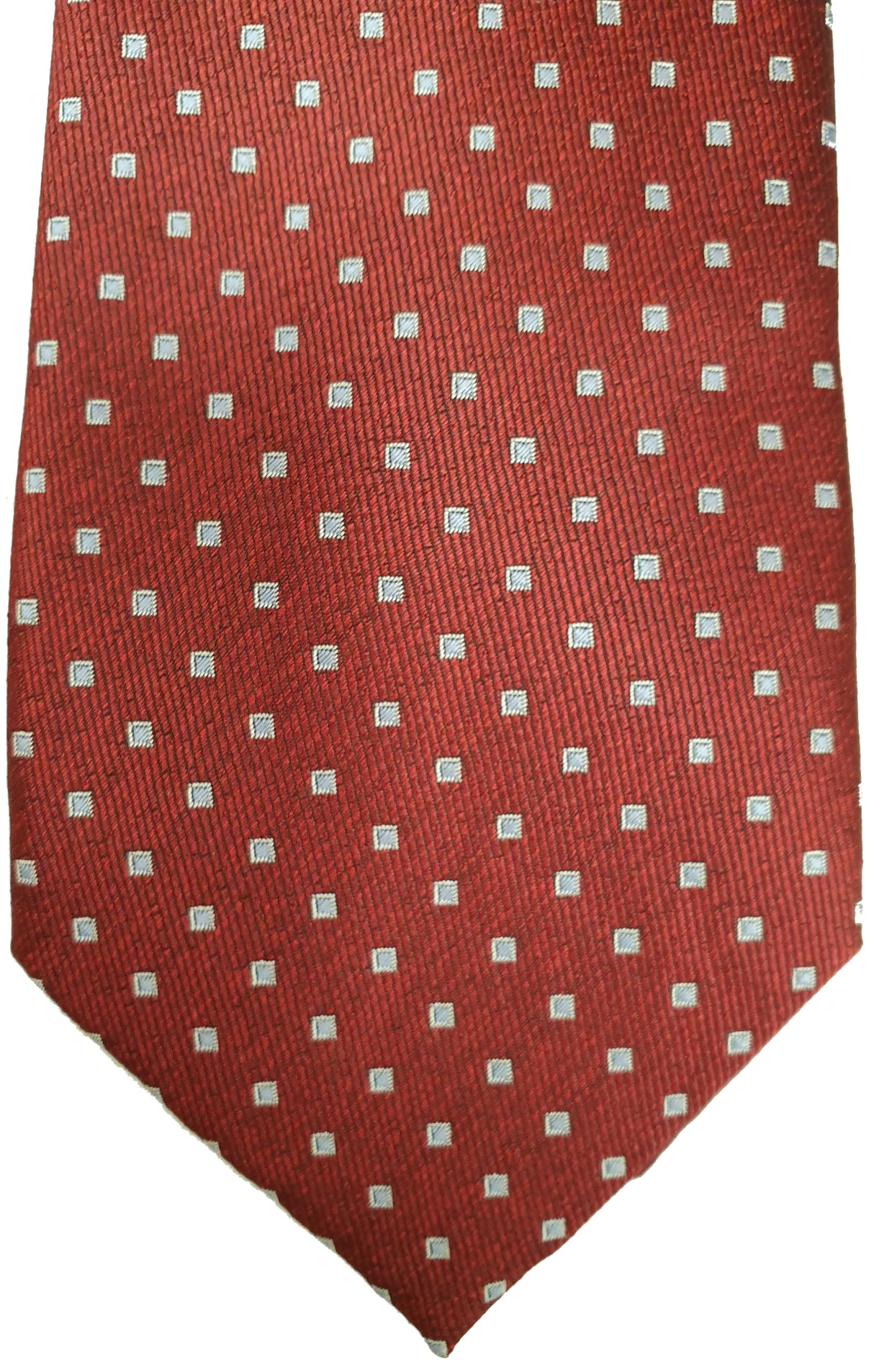 Hunter & Oak X-Long Wine Print Tie Wine