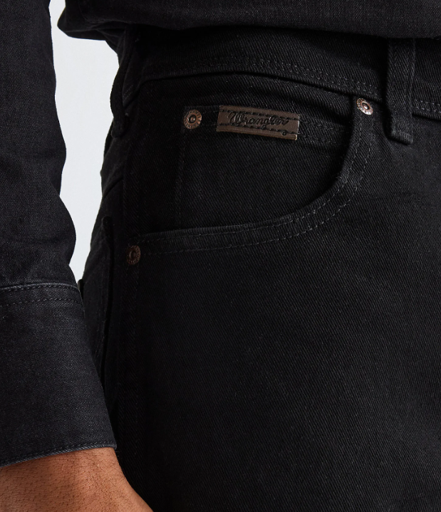 Wrangler Texas Stretch Black Jean Black