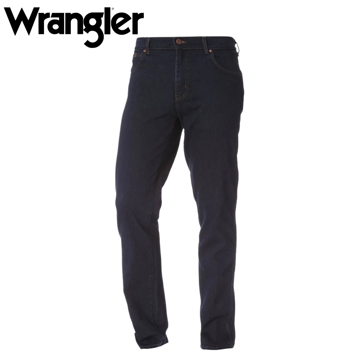 Wrangler Texas Stretch Blue Black Jean Navy