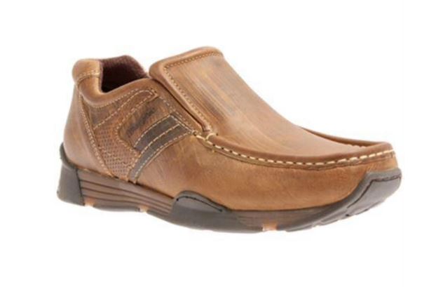 Wrangler Lavey Tan Semi Scratch Shoe Tan