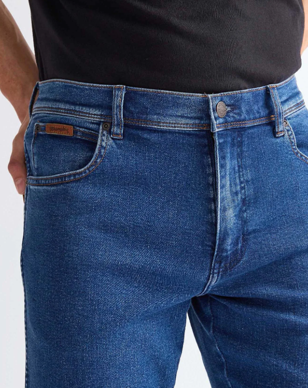 Wrangler Texas Stretch Midnight Shadow Blue