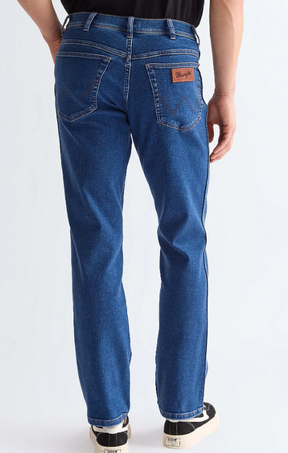 Wrangler Texas Stretch Midnight Shadow Blue