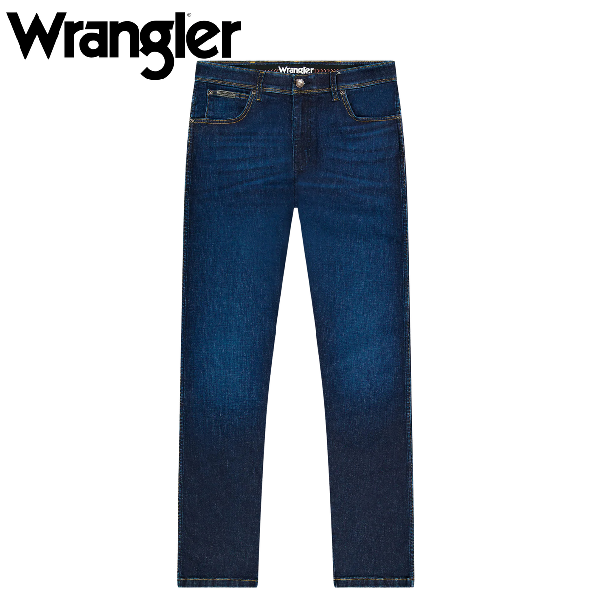 Wrangler Texas Stretch Rustic Navy Jeans Navy