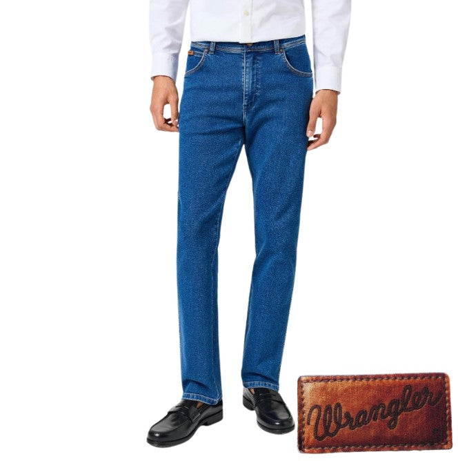 Wrangler Texas Stretch Midnight Shadow Blue