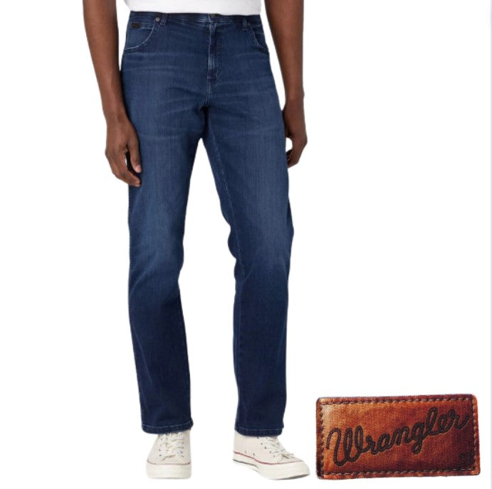 Wrangler Texas Stretch Arm Strong Jean Navy